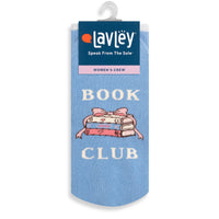 Book Club Socks Gift for Women who Love Reading