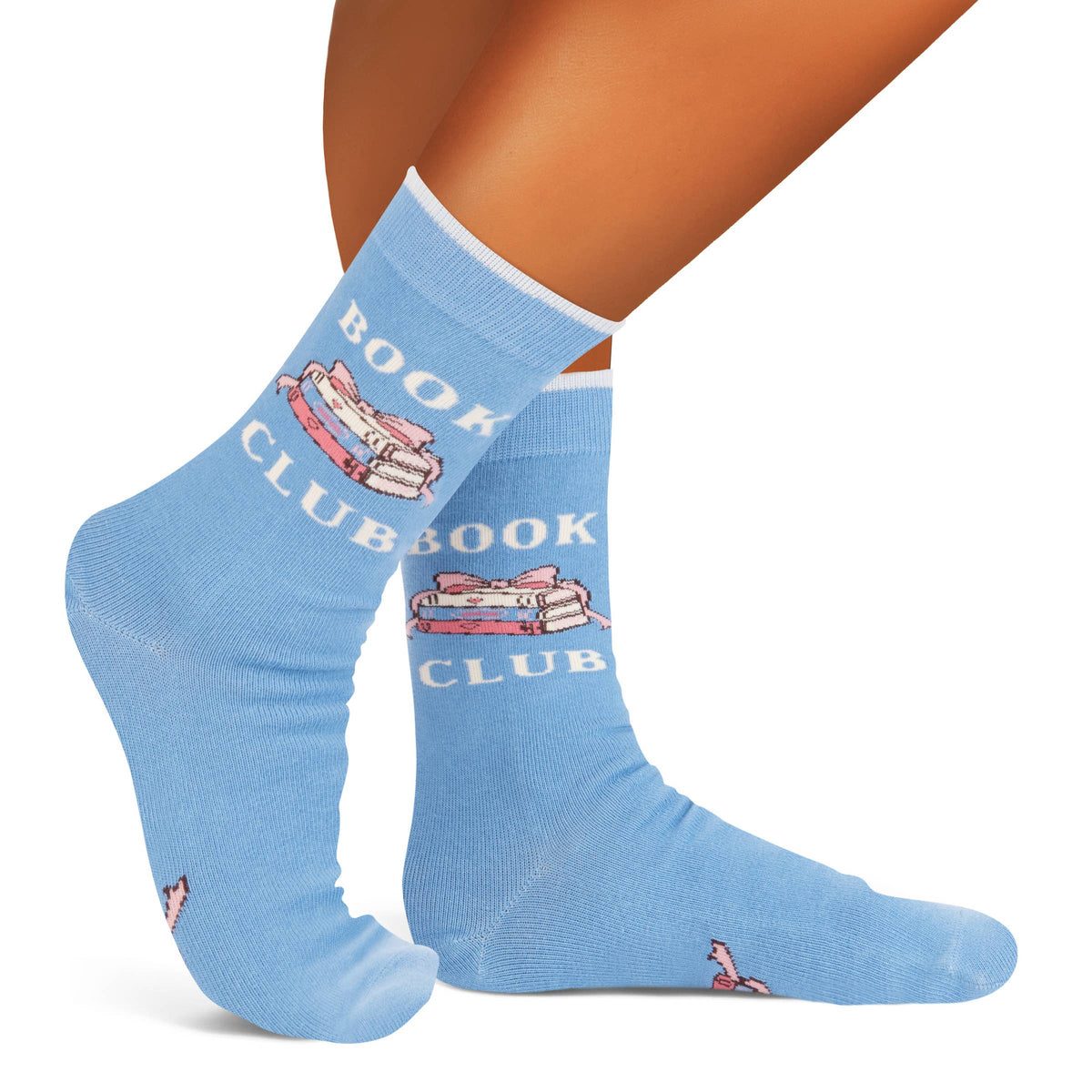 Book Club Socks Gift for Women who Love Reading