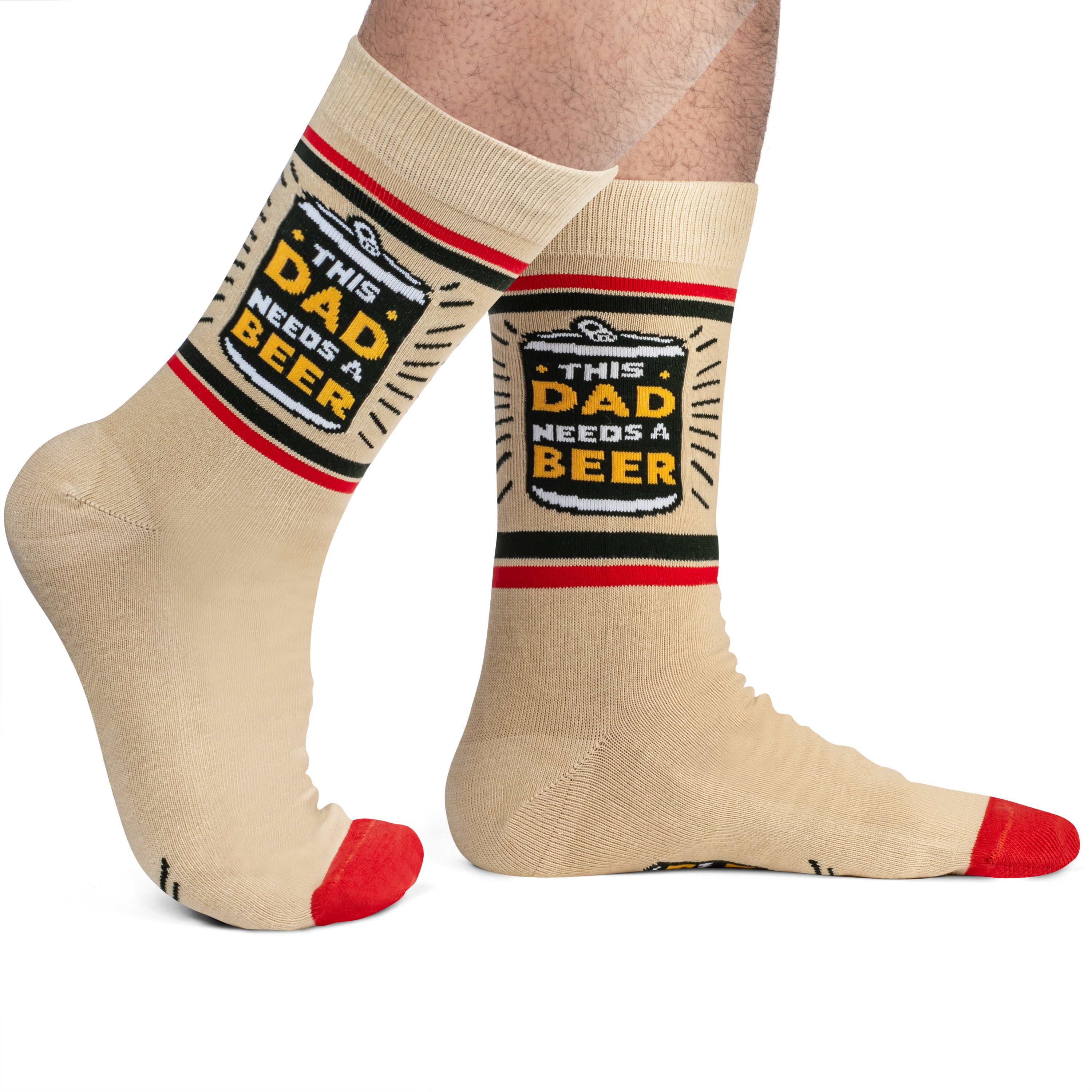 Lavley This Dad Needs A Beer Socks Funny Father's Day Gift