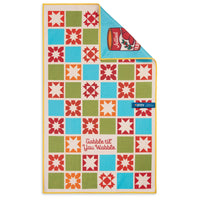 Gobble til you Wobble Thanksgiving Microfiber Kitchen Towel