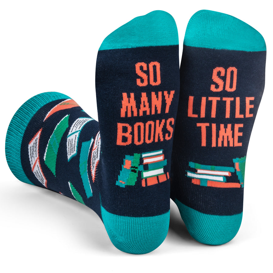 So Many Books So Little Time Socks for Readers