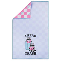 I Read Trash Funny Romance Book Microfiber Kitchen Tea Towel