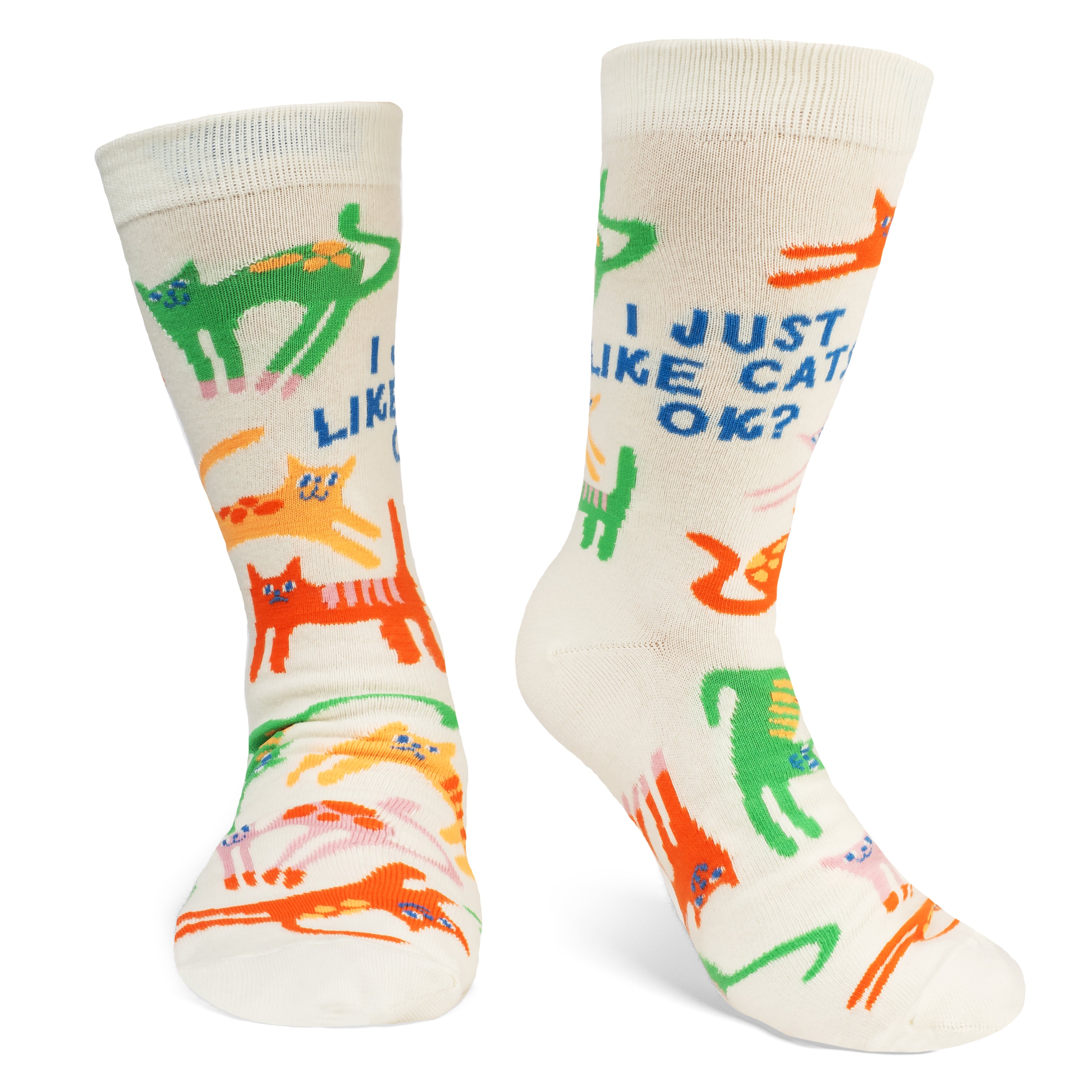 I Just Like Cats OK? Socks for Cat Lovers