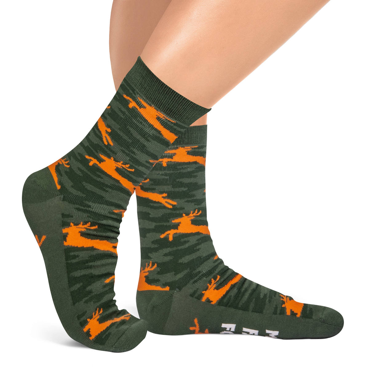 Eat More Fast Food Hunting Socks Funny Gift for Men who Hunt