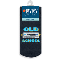 Old School Socks for Music Lovers and Birthday Gift for Men