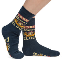 I Don't Give a Cluck Funny Chicken Socks