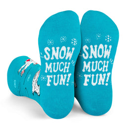 Snow Much Fun Kids Sock