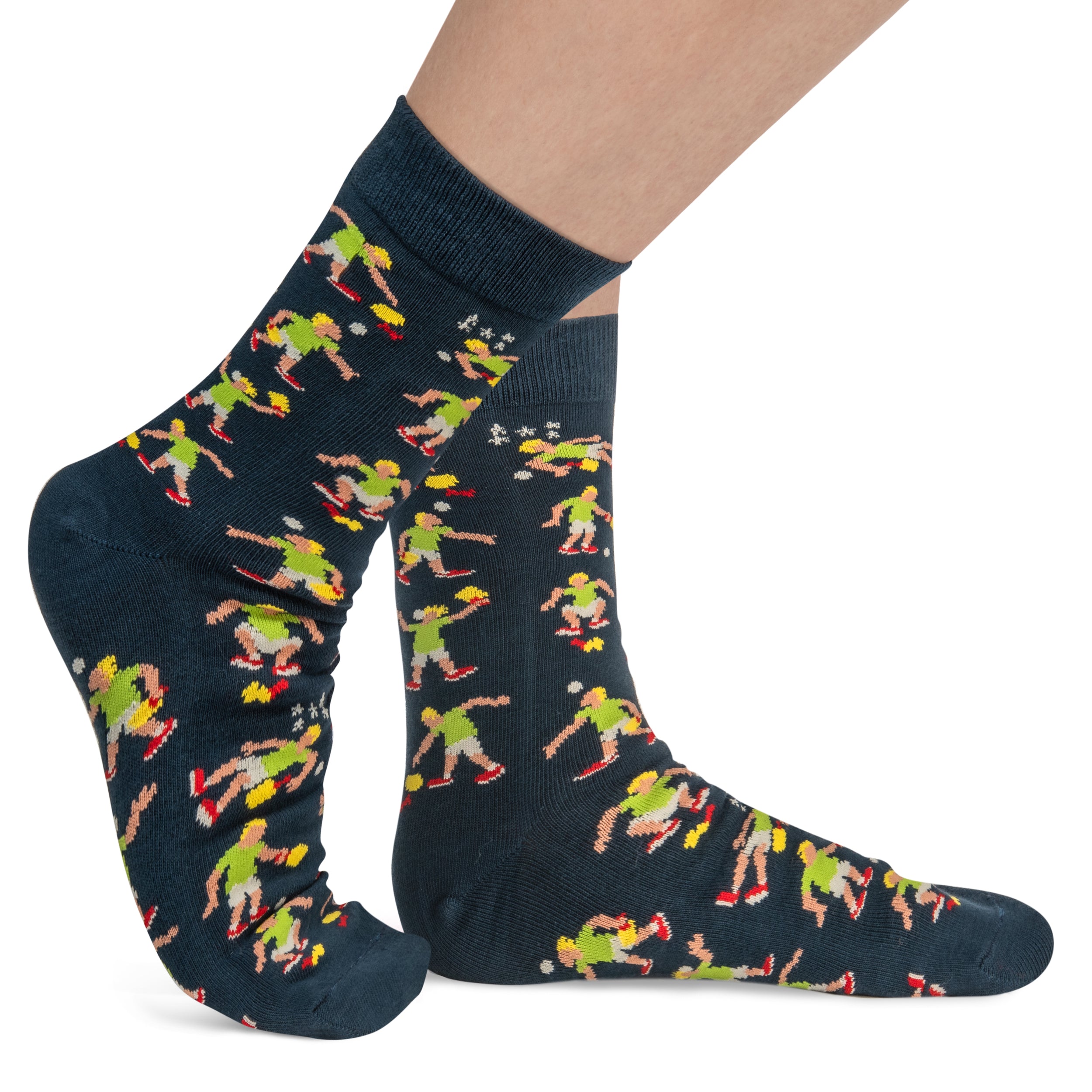 Frustrated Pickleballer Funny Pickleball Socks