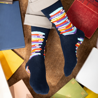 What's Your Count Funny Book Socks For Reading Lovers