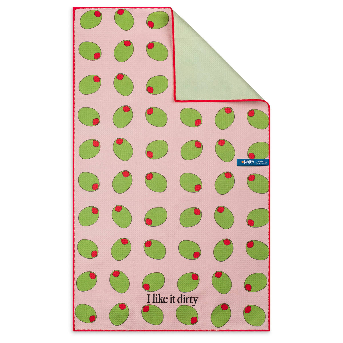 I Like It Dirty Funny Martini Microfiber Kitchen Tea Towel