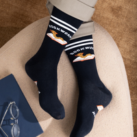 Bookworm Socks for Book Readers Unisex for Men and Women