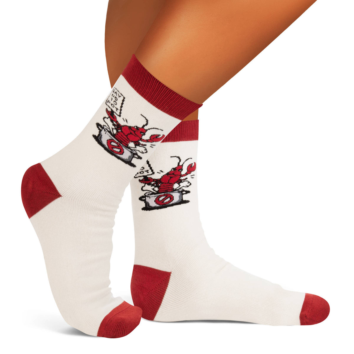 Say No to Pot Funny Lobster Socks for Men and Women