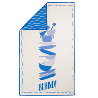 Behind! Cool Chef Design Decor Microfiber Kitchen Tea Towel