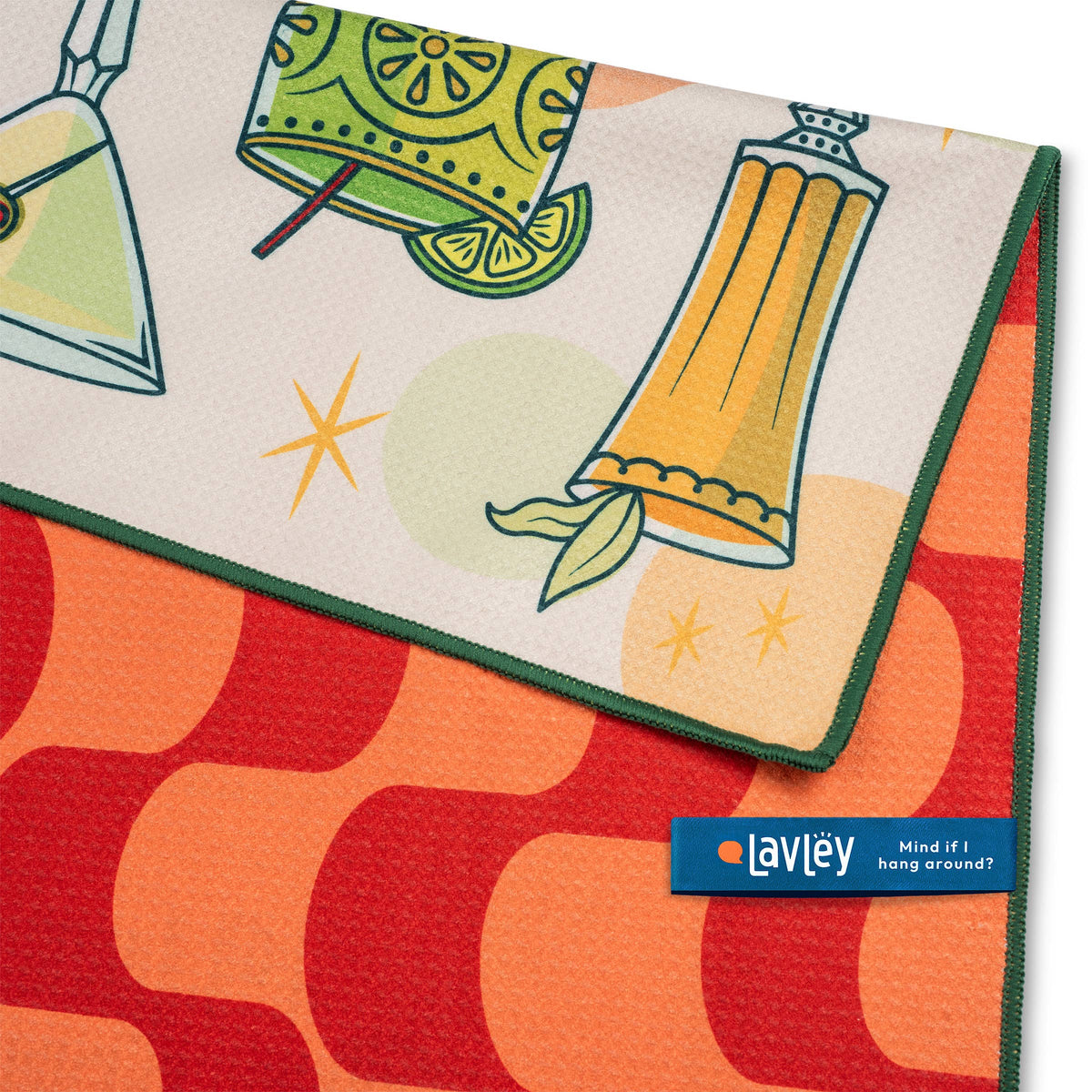 I Have Mixed Drinks About Feelings Microfiber Kitchen Towel