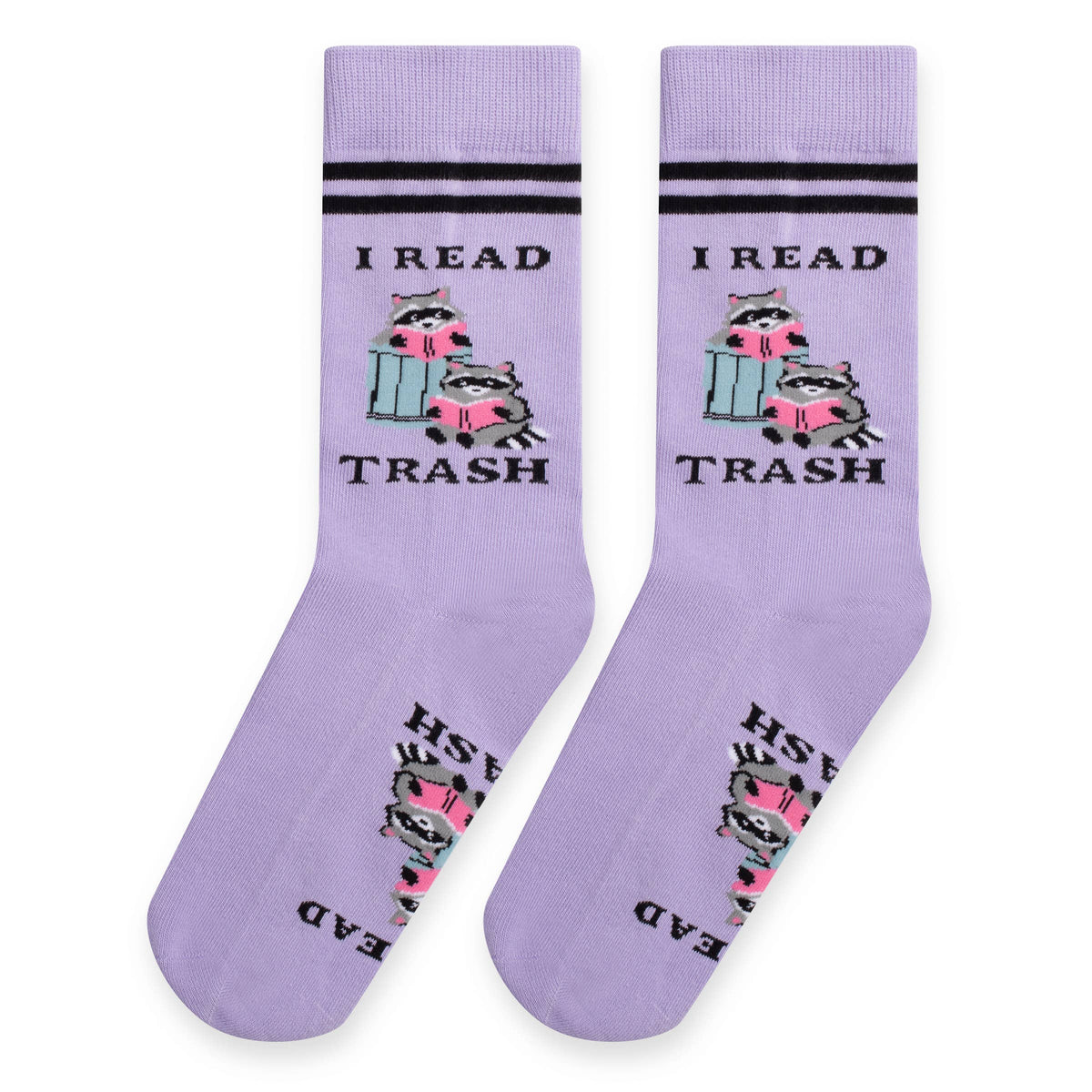 I Read Trash Book Socks for Women who Love Reading