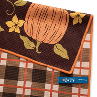 I F****ing Love Pumpkins Fall Microfiber Kitchen Tea Towel