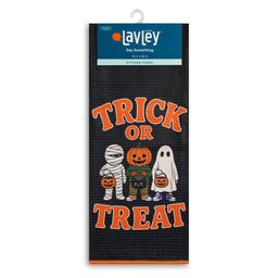 Trick or Treat Halloween Decor Microfiber Kitchen Tea Towel