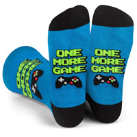 One More Game Video Game Socks for Men and Teens