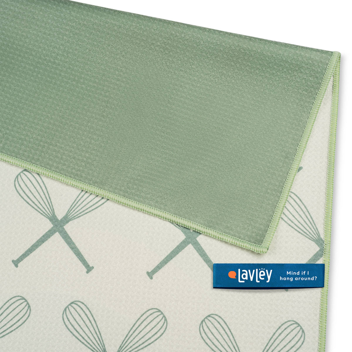 Batter Up! Baseball and Baking Microfiber Kitchen Tea Towel
