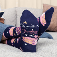 Romance Reader Socks for Women who Love Books and Reading