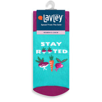 Stay Rooted Colorful Vegetable Garden Socks for Women