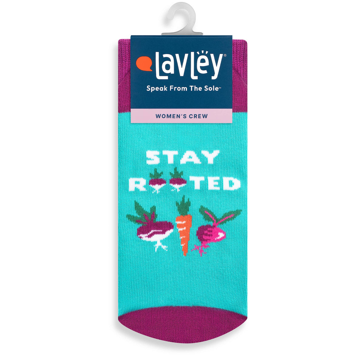 Stay Rooted Colorful Vegetable Garden Socks for Women