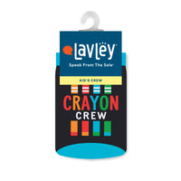 Crayon Crew Colorful Crazy Socks for Kids