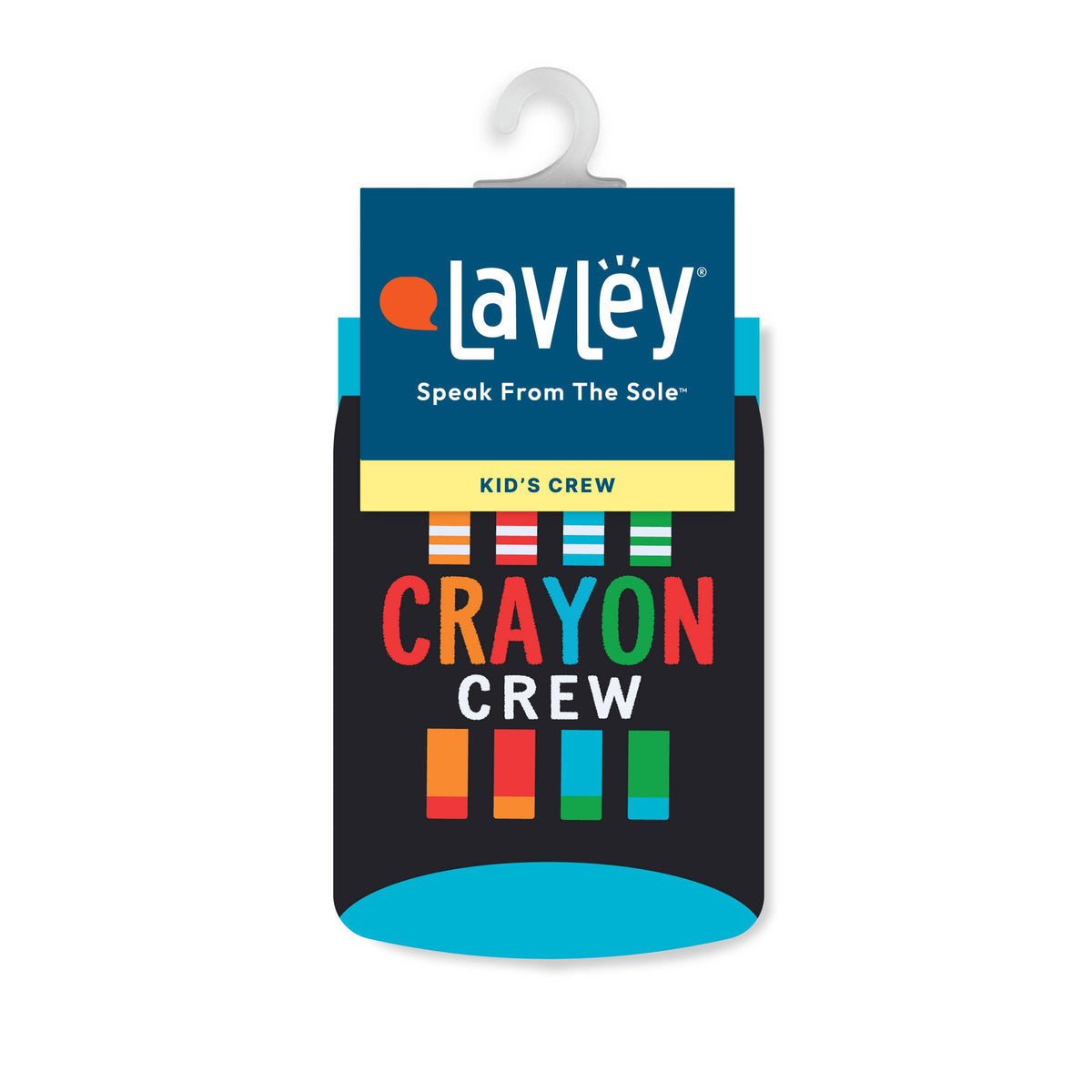 Crayon Crew Colorful Crazy Socks for Kids