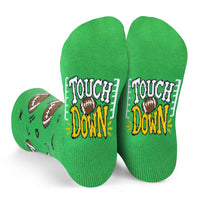 Touchdown! Crazy Colorful Football Kids Socks
