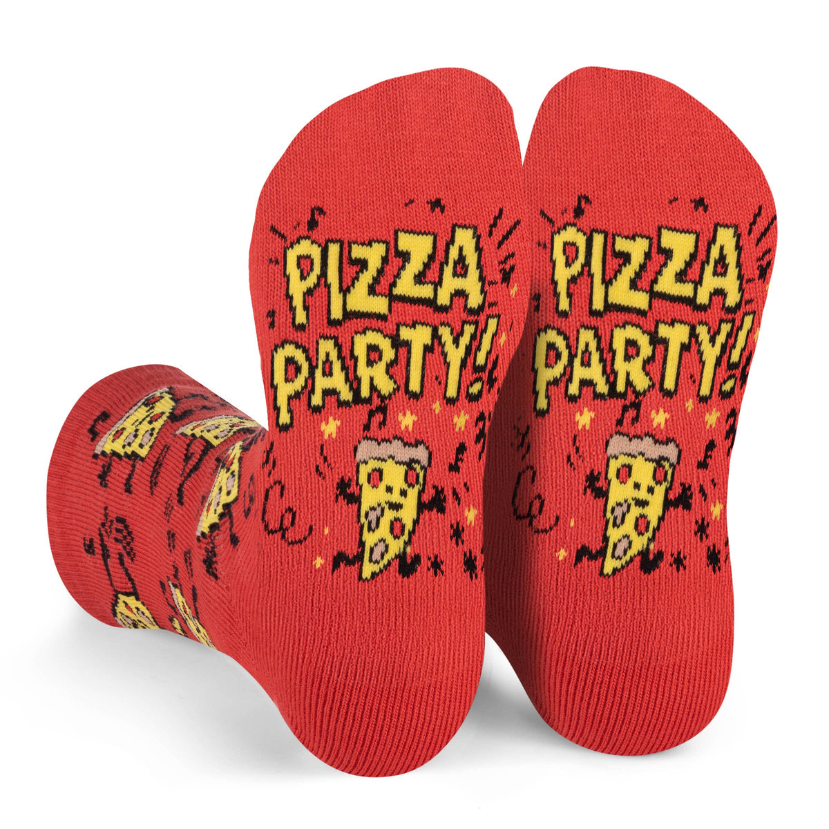 Pizza Party Colorful Crazy Food Socks for Kids