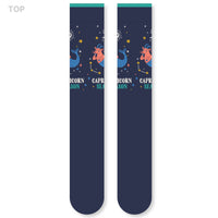 Capricorn Season Astrology Socks Birthday Gift for Women