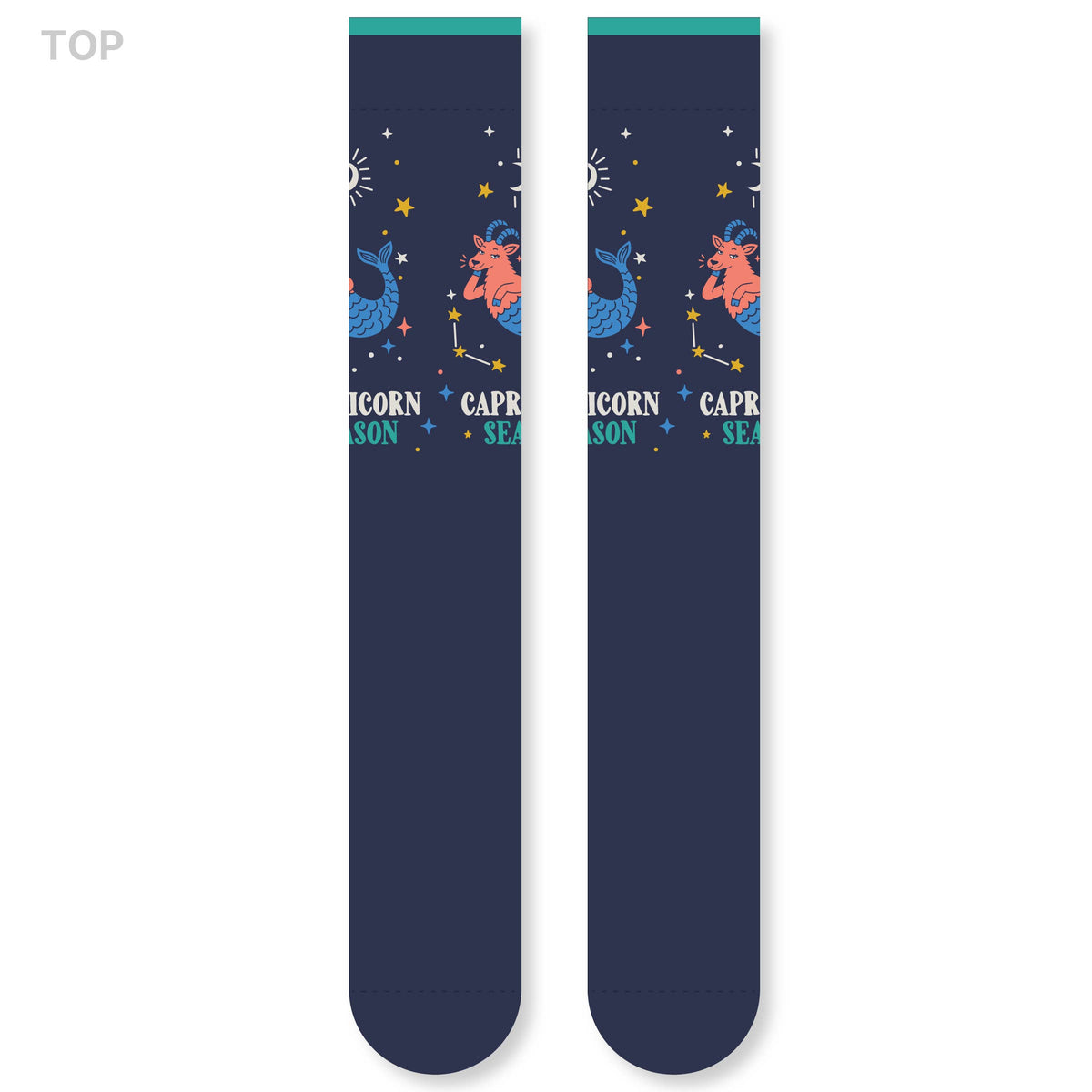 Capricorn Season Astrology Socks Birthday Gift for Women