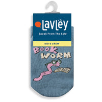 Bookworm Crazy Kids Socks for Boys and Girls who Love Books