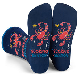 Scorpio Season Astrology Socks Birthday Gift for Women