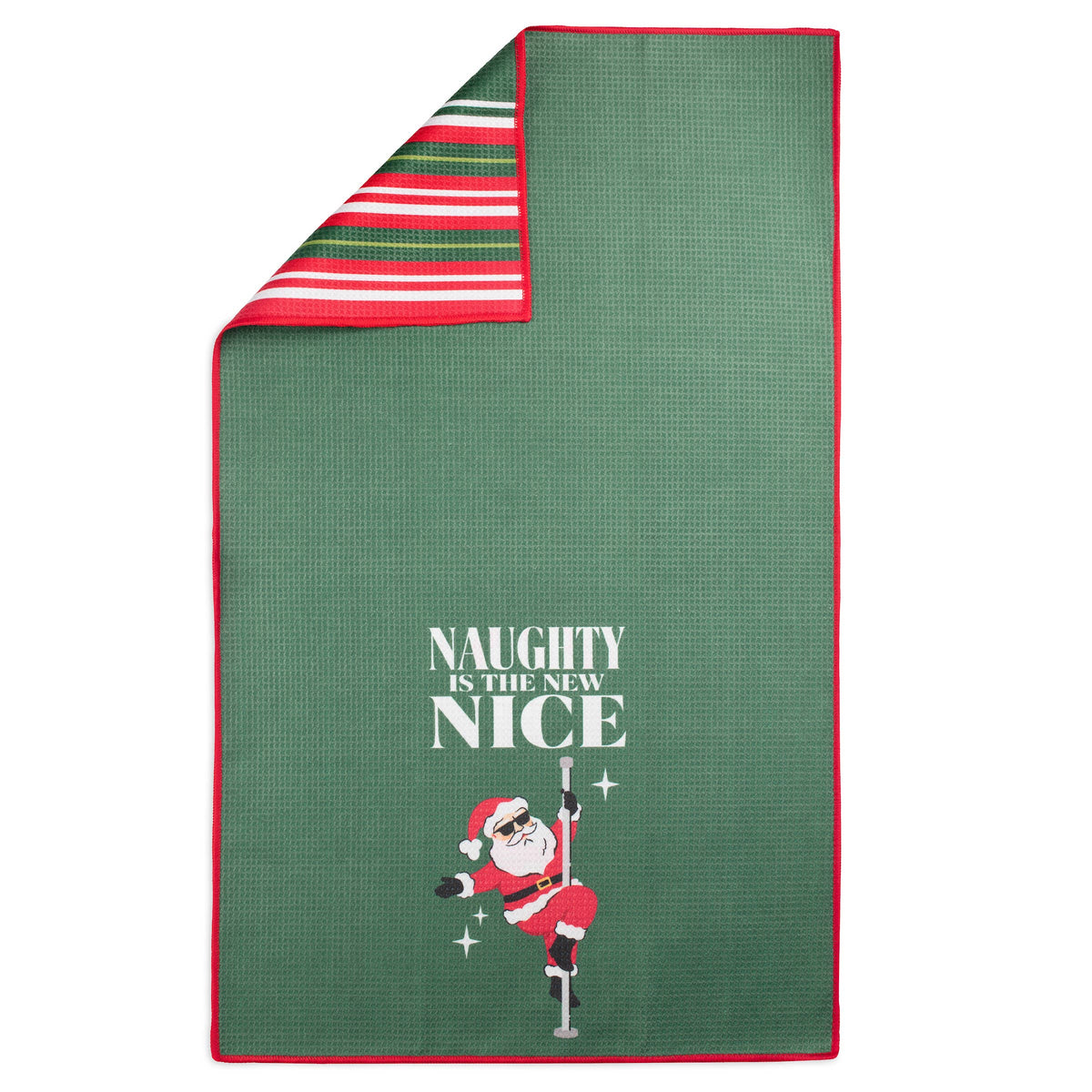 Naughty is the New Nice Christmas Microfiber Kitchen Towel