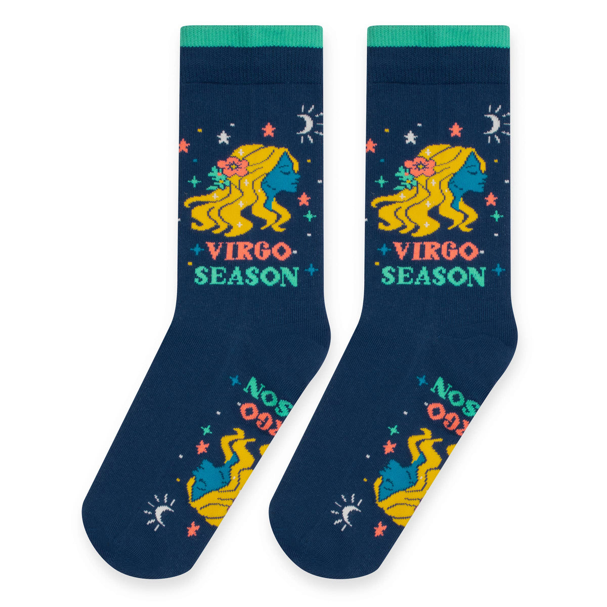 Virgo Season Astrology Socks Birthday Gift for Women