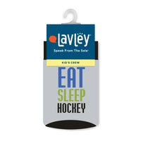 Eat, Sleep, Hockey Kids Socks for Boys and Girls