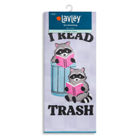 I Read Trash Funny Romance Book Microfiber Kitchen Tea Towel