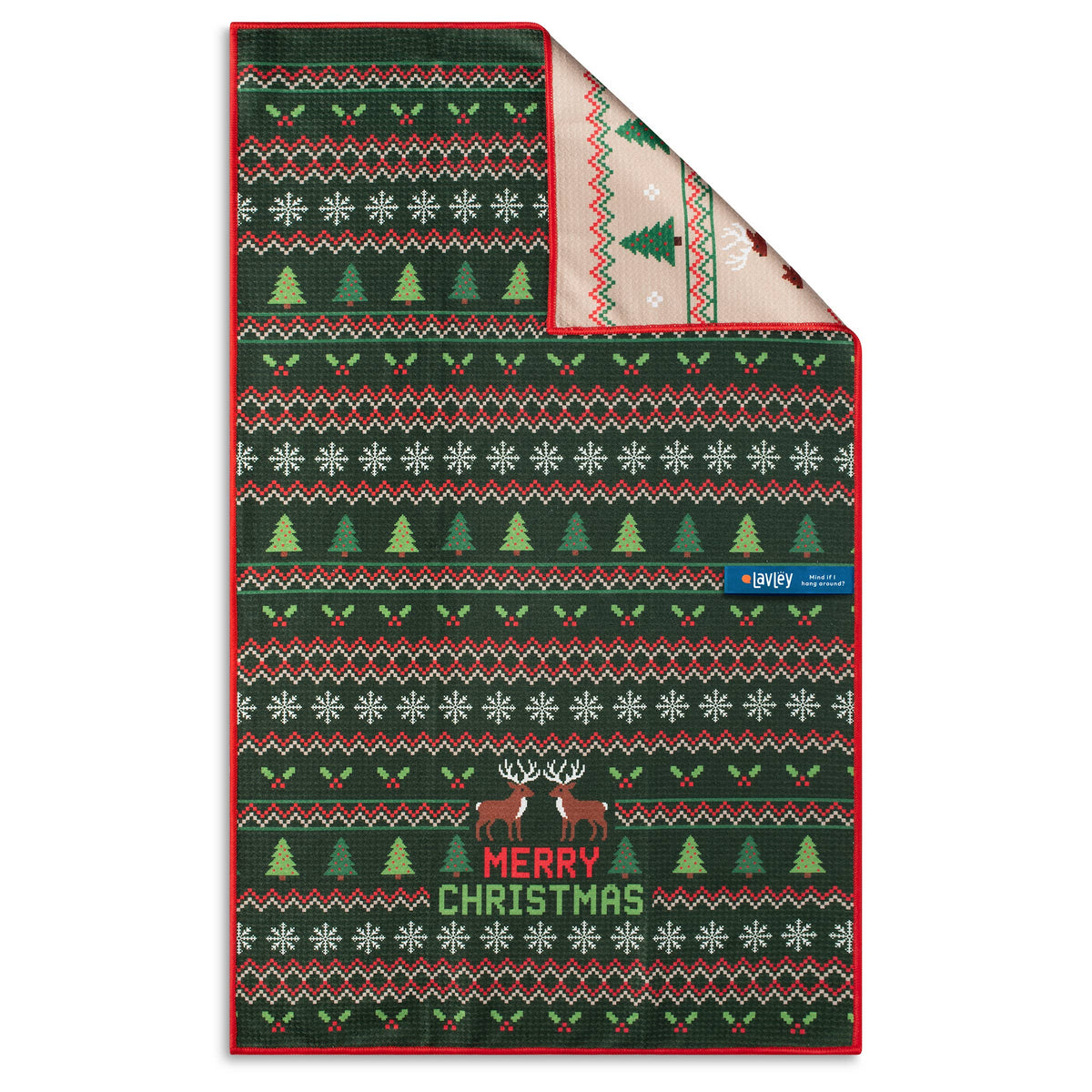Merry Christmas You Filthy Animal Christmas Kitchen Towel