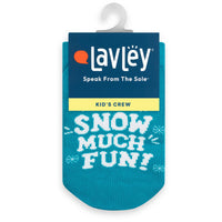 Snow Much Fun Kids Sock
