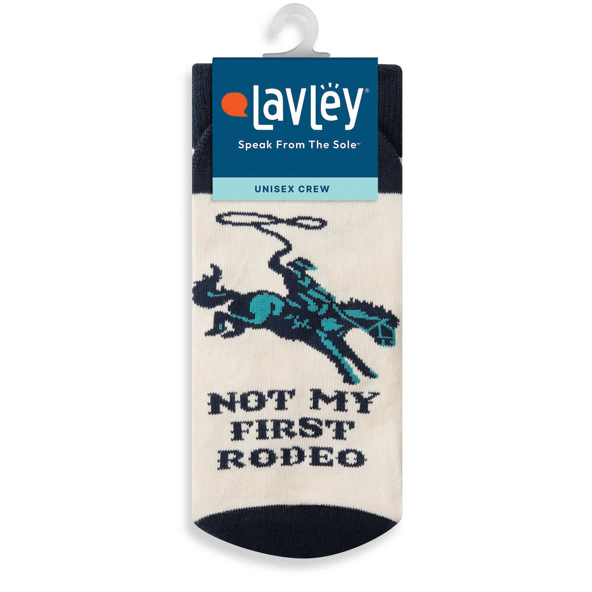 Not My First Rodeo Funny Western Socks for Men and Women
