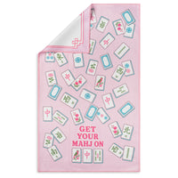 Get your Mahj-On Cute Mahjong Microfiber Kitchen Tea Towel