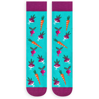 Stay Rooted Colorful Vegetable Garden Socks for Women