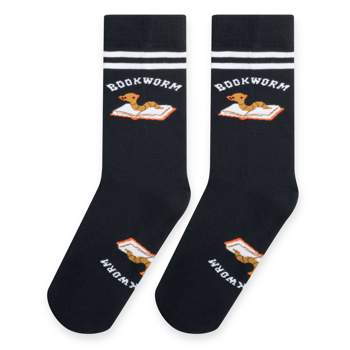 Bookworm Socks for Book Readers Unisex for Men and Women