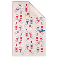 Corks Are for Quitters Funny Wine Microfiber Kitchen Towel