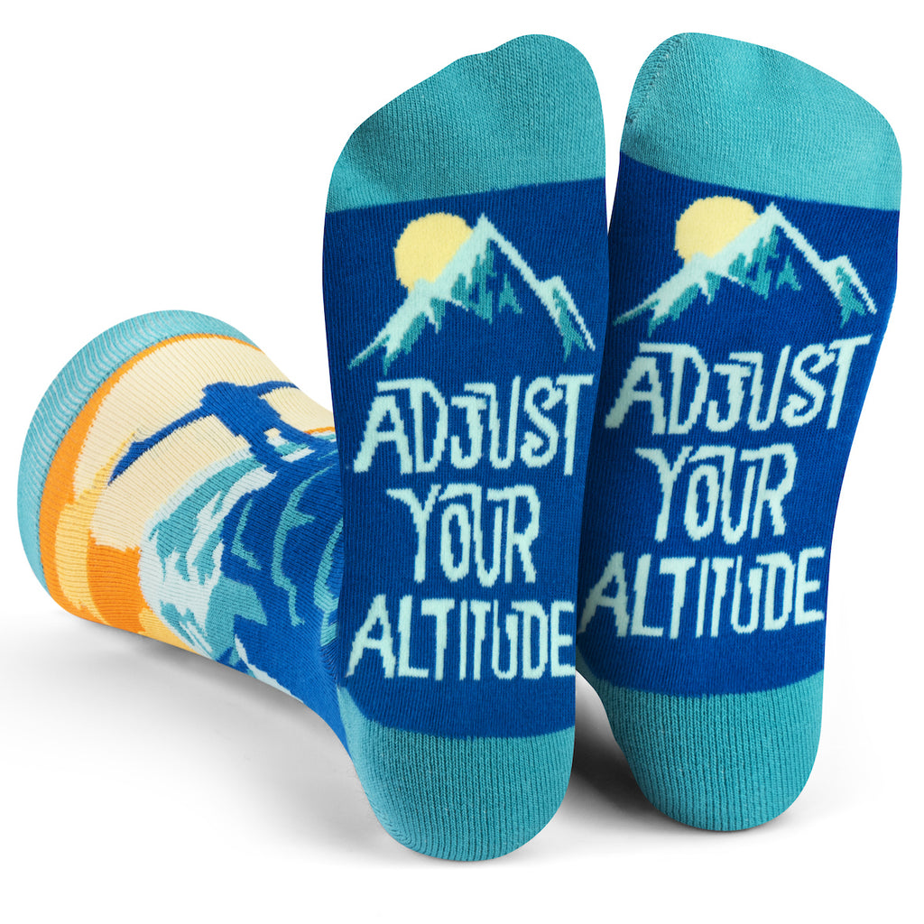Adjust Your Altitude Socks — Lavley