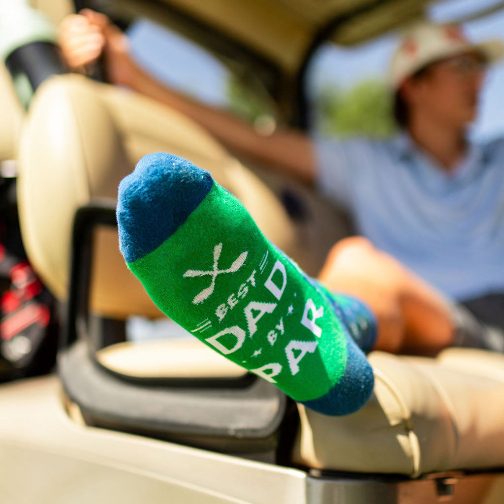 Best Dad By Par Socks