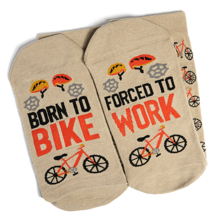 Born To Bike, Forced To Work Socks