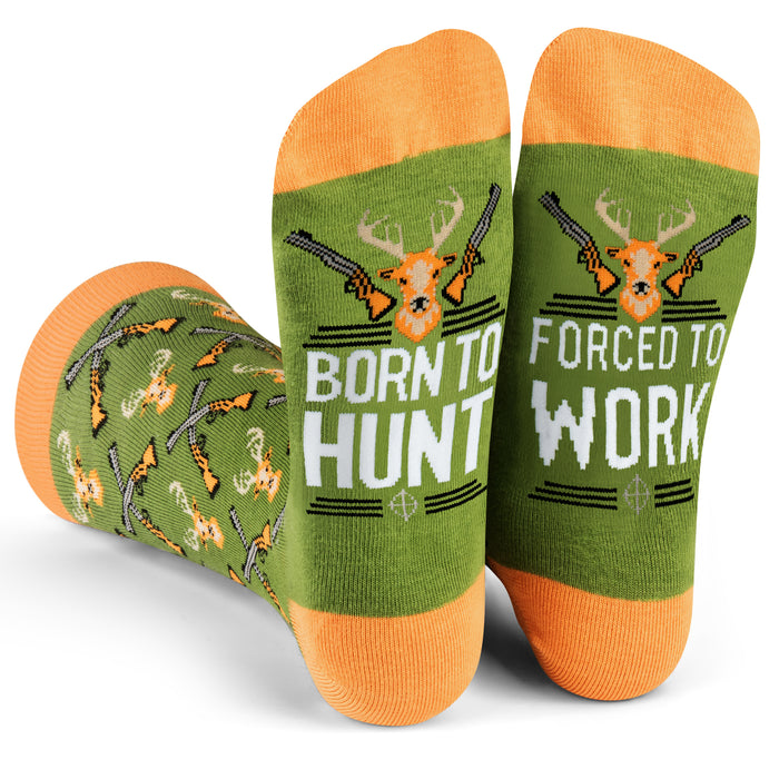 Born To Hunt, Forced To Work Socks