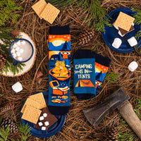 Camping Is In Tents Socks
